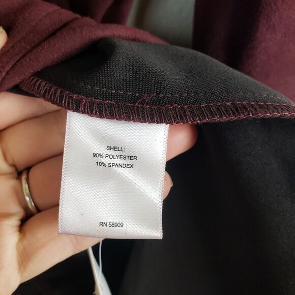 Women's A Loves A Purple Faux Suede Jacket Soft Button Up Size X-Large/XL - Picture 12 of 14